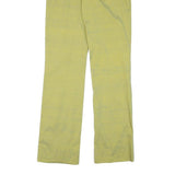 JOSEPH Womens Silk Blend Yellow Slim Straight Trousers W30 L32 Elegant Comfort