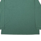 CARHARTT Mens Green Long Sleeve Crew Neck T-Shirt 2XL Cotton Blend Workwear