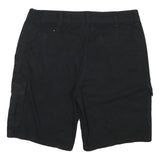 WRANGLER Mens Black Cargo Shorts XL W36 Cotton Blend Casual Outdoor