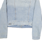 LEVI'S Womens Blue Denim Button Jacket L Cotton Classic Vintage Style Casual