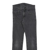 LEVI'S 510 Boys Jeans Black Slim Skinny Denim W28 L28 Cotton Blend