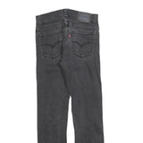 LEVI'S 510 Boys Jeans Black Slim Skinny Denim W28 L28 Cotton Blend