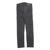 LEVI'S 510 Boys Jeans Black Slim Skinny Denim W28 L28 Cotton Blend