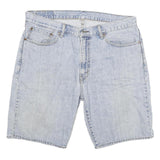 LEVI'S Mens Denim Light Blue Classic Fit 2XL W36 Shorts Casual Cotton Blend