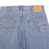 LEVI'S Mens Denim Blue Cotton Blend Casual Shorts XL W38 Classic Fit