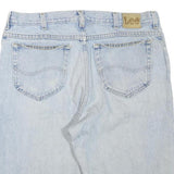 LEE Mens Shorts Blue Casual Denim XL W38 Cotton Blend Classic Fit