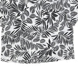 MODERN ESSENTIALS Womens Black & White Printed Short Sleeve Round Neck Top XL