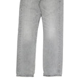LEVI'S Mens Regular Fit Grey Denim Jeans W29 L30 Casual Button Closure