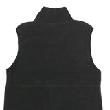 THE NORTH FACE Womens Black Zip Jacket S Polyester Fleece Outdoor Warm Vest