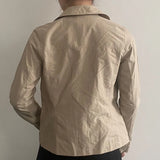 Mexx Jacket - Small Beige Polyester