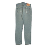 LEVI'S 511 Slim Mens Jeans Blue Slim Skinny Denim Light W32 L29 Stylish Cotton