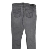 LEVI'S Womens Jeans Grey Relaxed Skinny Denim Medium W30 L32 Classic Zip Pockets