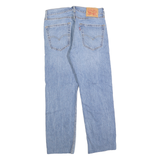 LEVI'S 505 Mens Jeans Blue Regular Straight Denim Medium W30 L27 Classic Zip