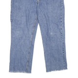 LEVI'S 516 Mens Jeans Blue Relaxed Straight Denim Medium W38 L26 Classic Zip