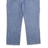 LEVI'S 516 Mens Jeans Blue Relaxed Straight Denim Medium W38 L26 Classic Zip