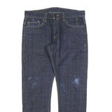 LEVI'S 511 Slim Mens Jeans Blue Slim Skinny Denim Raw W33 L30 Classic Fit