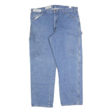 CARHARTT Mens Jeans Blue Relaxed Straight Denim Medium W38 L30 Workwear