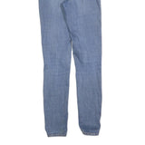 LEVI'S 721 Womens Slim Blue Denim Medium W27 L32 Slim Fit Jeans Zip Closure