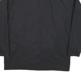 ADIDAS Mens Black Cotton Blend Jacket L Plain Zip Casual Sportswear