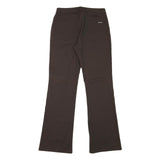 ESCADA SPORT Mens Cotton Blend Brown Regular Flared Trousers W30 L32 Stylish