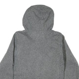 THE NORTH FACE Womens Grey Hooded Pullover L Cotton Blend Casual Outdoor