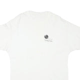 Mens White XL Graphic T-Shirt Short Sleeve Crew Neck Cotton Blend Casual Wear