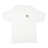 Mens White XL Graphic T-Shirt Short Sleeve Crew Neck Cotton Blend Casual Wear
