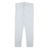 LEVI'S 311 Womens Jeans White Slim Slim Skinny Denim Raw W30 L25 Zip