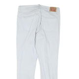 LEVI'S 311 Womens Jeans White Slim Slim Skinny Denim Raw W30 L25 Zip