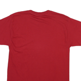 CHAMPION Mens Red Chapman University Graphic T-Shirt M Short Sleeve Crew Neck