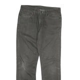 LEVI'S Mens Regular Fit Black Denim Straight Jeans W32 L32 Classic Zip Cotton