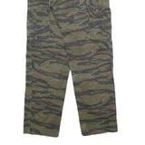 PROPPER INTERNATIONAL Mens Cotton Blend Green & Brown Tiger Stripe Regular Cargo