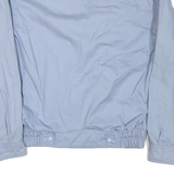 LEVI'S Mens Blue Cotton Button Jacket S Plain Casual Retro Lightweight