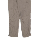 VAUDE Womens Polyester Blend Beige Regular Fit Straight Leg Trousers W28 L30