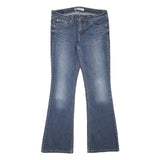LEVI'S Womens Blue Regular Flared Denim Medium W29 L29 Classic Cotton Blend