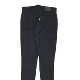 LEVI'S Womens Black Slim Skinny Denim Jeans W27 L28 Button Closure