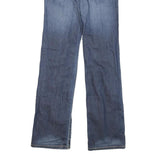 LEVI'S Womens Jeans Blue Slim Straight Denim Medium W25 L30 Stylish Comfort