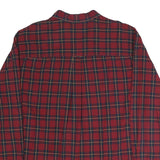 CHAPS RALPH LAUREN Mens Red & Navy Check Shirt XL Classic Cotton Casual