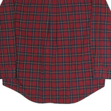 CHAPS RALPH LAUREN Mens Red & Navy Check Shirt XL Classic Cotton Casual