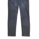 COVER Womens Slim Blue Denim Cotton Blend Zip Jeans W30 L26 Stylish Comfortable