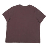 CARHARTT Womens Purple Pocket T-Shirt XL Short Sleeve Crew Neck Casual Wear