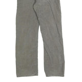 CARHARTT Mens Cotton Blend Grey Regular Straight Trousers W34 L29 Durable