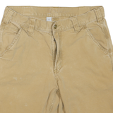 CARHARTT Mens Shorts Beige Casual Cotton Blend M W32 Workwear Durable