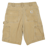 CARHARTT Mens Shorts Beige Casual Cotton Blend M W32 Workwear Durable