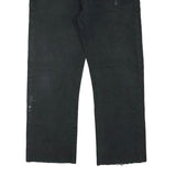 LEVI'S 501 Mens Jeans Black Regular Straight Denim W36 L27 Classic Button Fly