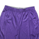 STARTER Mens Purple Casual Shorts L W32 Polyester Comfortable Fit