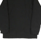 CARHARTT Mens Black Workwear Jacket S Polyester Blend Plain Zip Front Pockets