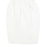 LAVINE BOUTIQUE Womens White Strapless Cotton Blend Mini Dress S Elegant Evening