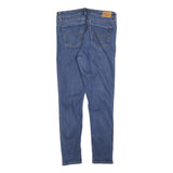 LEVI'S 721 Womens Jeans Blue Slim Skinny Denim Medium W30 L30 Stretch