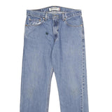 LEVI'S 505 Mens Regular Fit Straight Denim Light W33 L32 Classic Zip Jeans
